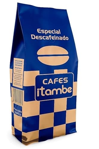 Chicchi di caffè decaffeinato. Origine Colombia. Caffè in grani decaffeinato tostato naturalmente. ITAMBE caffè decaffeinato 1 kg. Caffè 100% Robusta proveniente migliori raccolti del Sud America.