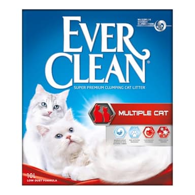 Ever Clean Lettiera Multiple Cat Ever Clean, 10.Litri, Profumata