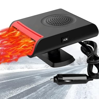 Riscaldatore per Auto, Riscaldamento Auto 12 V 150 W, Riscaldatore Portatile per auto 2 in 1 con Riscaldamento e Raffreddamento Rapido, Riscaldatori per Auto Portatili Adatti a Tutte le Auto
