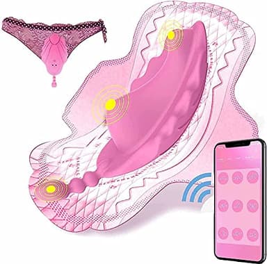- ḊìḷDø Péņę Vîbràtòri Wireless a Distanza App Succhia Clitóridè per Donna Stimólátorè Clitôridèó Potente Línguá Vîbrànté Vîbràtóre Sêśsuali per Donna Clitóridè Púntó G per Donna