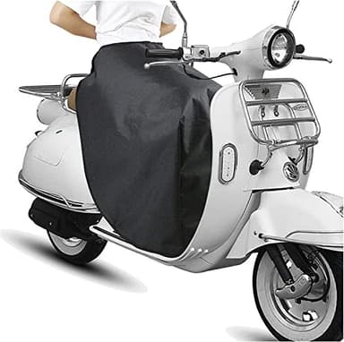 Queta Copertura della gamba del Scooter Grembiule di Protezione delle Gambe del Motociclo Copertura Antivento Impermeabile per Gambe Coperta Calda Universale per Scooter Auto Elettriche Moto