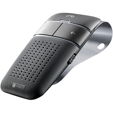 Cellularline - Easy Drive - Vivavoce Bluetooth per Auto con Funzione Dualphone - Talk Time 20h - Recharging Time 2h - Riproduci Suono e Indicazioni GPS dal Tuo Smartphone - Nero