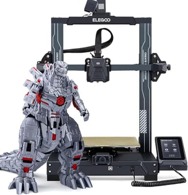 ELEGOO Stampante 3D Neptune 3 Pro con Livellamento Automatico del Letto, Estrusore Diretto a Doppio Ingranaggio, Azionamento a Doppia Vite, Schermo Capacitivo Rimovibile, 225x225x280mm