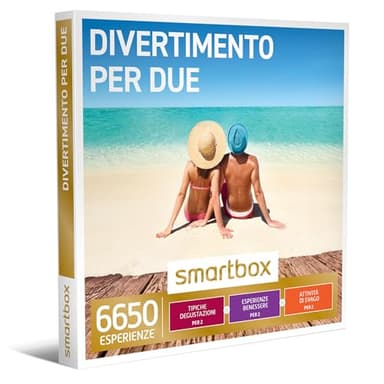 Smartbox - Cofanetto Regalo Divertimento per Due - Idea Regalo per la Coppia - Una degustazione o Pausa Relax o attività di Svago per 2