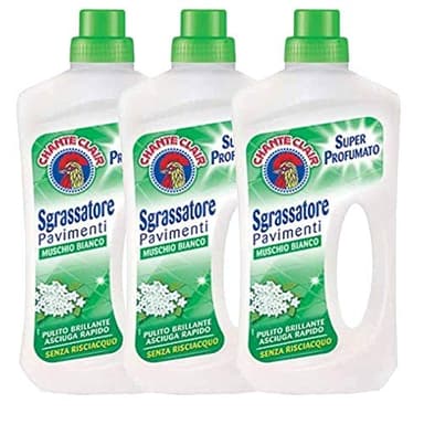 Chante clair sgrassatore pavimenti muschio bianco 750 ml - Set da 3 pz -