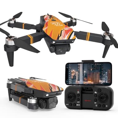 TTROARDS Drone con Telecamera 4K, Motore Senza Spazzole Evitamento Ostacoli a 270° Posizionamento Ottico a Flusso Ottico, Mini Droni per Principianti Quadcopter Pieghevole Giocattoli per Bambini, TT19