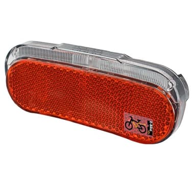 Fanale posteriore per e-bike per bicicletta nean con riflettore e omologazione StVZO, 5 candele