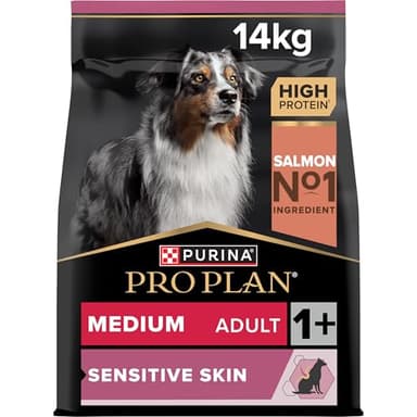 Purina Pro Plan Optiderma Medium Adult Crocchette per Cane con Salmone 14kg