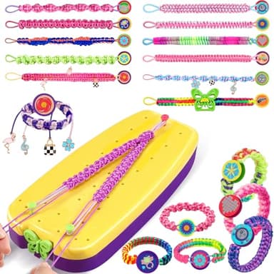 Ophy Kit per Braccialetti Ragazza, Crea Braccialetti Bambina Kit Braccialetti fai da te Idee Regali per Ragazze 5-10 Anni Gioielli Bambina Braccialetti fai da te Regalo Compleanno