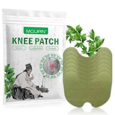 MQUPIN Cerotto per alleviare il dolore al ginocchio, 15 cerotti per alleviare il dolore, Cerotti per alleviare il dolore di assenzio per ginocchio, schiena, collo, infiammazione della spalla