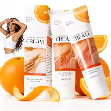 Crema Schiarente Corpo alla Niacinamide, Formula Anti-Macchie con Vitamina C ed E, Crema Sbiancante Intima per Ascelle, Ginocchia, Interno Coscia e Zone Sensibili, Azione Idratante e Uniformante,100g