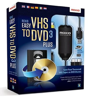 Corel Roxio Easy VHS to DVD 3 Plus, software di editing video, Consegna postale