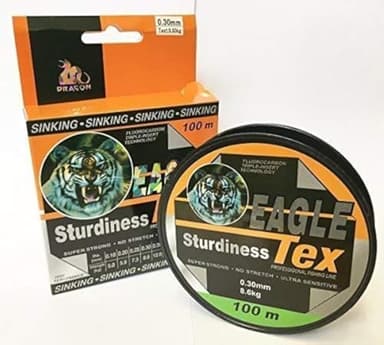 Soytich Fluorocarburo Lenza Monofilo Lenza in Diversi Stärke. - 0,18mm