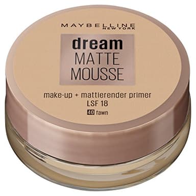 Maybelline Dream Matte mousse, fondotinta, Jade