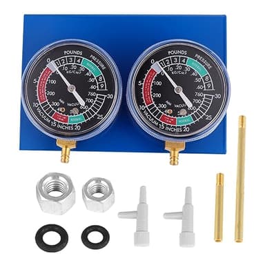 HAPINARY Vacuometro Per Carburatori Cilindri Strumento Equilibratura Per Misuratore Vuoto Del Carburante Bilanciatore Per Motociclette