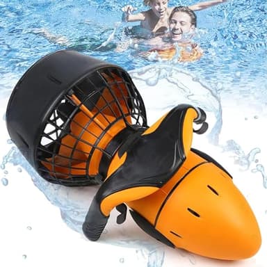 Dfdieratve Underwater Sea Scooter 500W Underwater Booster ad Acqua a Doppia velocità per Immersioni Subacquee Snorkeling Adventures Pool Gear