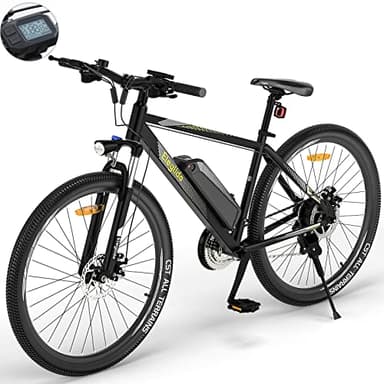 Eleglide Bicicletta Elettrica, MTB-1 Plus, Mountain Bike Elettrica 27,5", mtb elettrica Batteria Rimovibile 12,5 Ah, 21 Velocità, bicicletta elettrica pedalata assistita