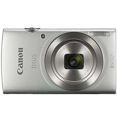 Canon IXUS 185 Fotocamera Digitale Compatta, 20 MP, 1/2.3", CCD, 5152 x 3864 Pixel, Argento [Versione EU]