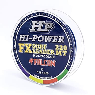 Falcon Nylon Persicus Fx-Surfcasting Leader, 220 mt x 0.16-0.50 mm