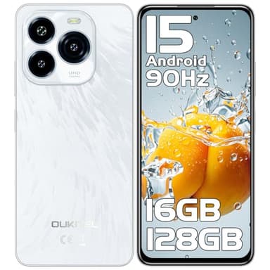 OUKITEL C65 Smartphone Android 15, 6.7" HD+ 90Hz Telefono Cellulare, 16GB+128GB/1TB Telefoni, 50MP Cellulari, 5150mAh, 4G Dual SIM/Fingerprint/OTG/3.5mm Jack/3 Card Slots/GPS