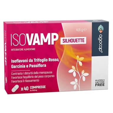 Agocap Isovamp integratore sostiene la menopausa, a base di Trifoglio Rosso, e Cimicifuga | Controlla le Vampate di Calore, sbalzi d’umore