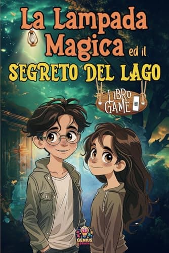 La Lampada Magica ed il Segreto del Lago: Libro Game per Bambini e Ragazzi. Una Storia di Avventura e Coraggio con Enigmi Interattivi e Misteri da Risolvere