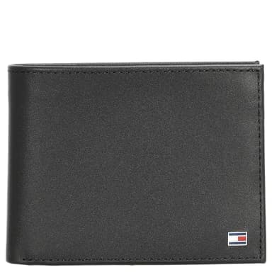 Tommy Hilfiger Eton CC Flap And Coin Pocket Am0am00652, Portafogli Uomo, Nero (Black), Taglia unica