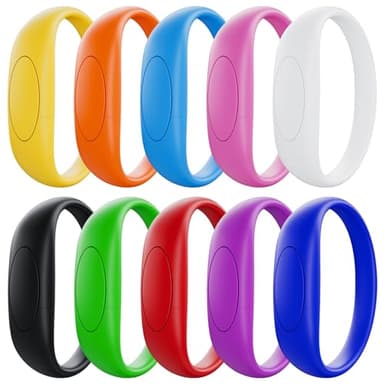 Chiavetta USB 8GB 10 Pezzi Braccialetto PenDrive USB 2.0 Uflatek Chiavette USB 8 GB Elegante Polsino Memoria Stick Novità Penna USB Colori Misti Flash Drive Portatile Chiave USB Regalo per Bambini