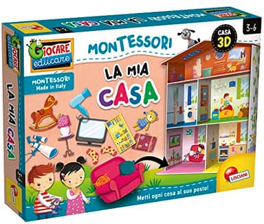 Liscianigiochi - Montessori Maxi La Mia Casa, 3-6 anni, 95162