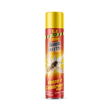 COMPO DURACID Barriera Insetticida Spray per Vespe e Calabroni, Eliminazione Efficace dei Nidi, 750 ml