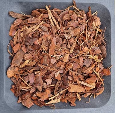 AlmaStore Corteccia di Pino per Orchidee Pine Bark | Pezzatura: Fine (10-25 mm), Grossa (25-40 mm) | 3 Litri, 5 Litri, 10 Litri | per la Pacciamatura e la Decorazione (Fine 10-25 mm, 3 Litri)