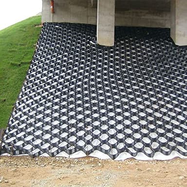 SUBBYE Stabilizzatore de Ghiaia Percorsi Pedonali Piani per Strade Carrabili a Griglia di Ghiaia per Impieghi Gravosi, Griglie a Nido d'Ape di Supporto per Finitrici Permeabili Alte 5 Cm, Geogriglia