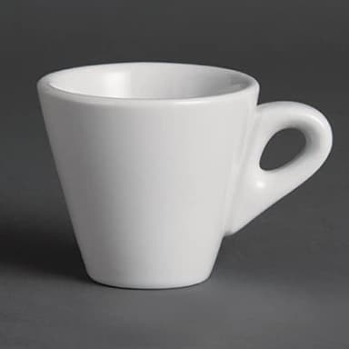 Olympia Y111 Whiteware Espresso Cup, Bianco (Confezione da 12)