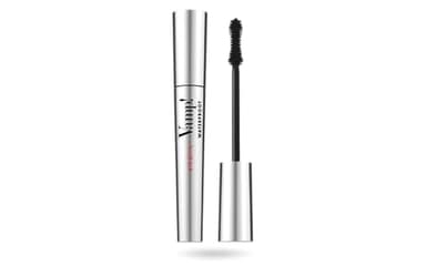 Pupa Mascara Vamp! Waterproof (Colore Extra Black) Effetto Volume rivoluzionario con Tenuta estrema all’Acqua - Adatto a Occhi sensibili e Lenti a contatto (9 ml)