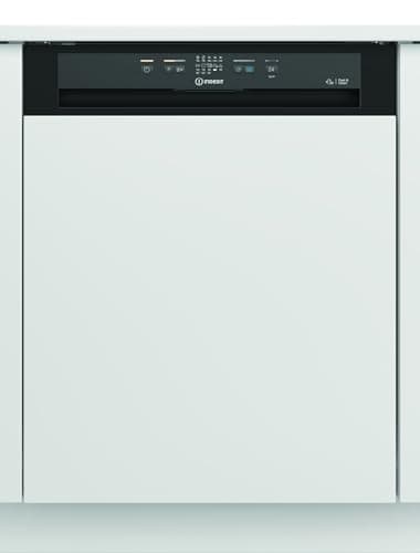 INDESIT I3B L634 B LAVASTOVIGLIE 2024 SEMI INCASSO NO PANNELLO SCOMPARSA PARZIALE 14 COPERTI CLASSE D NERO