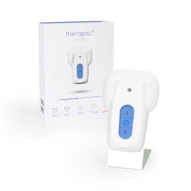 Therapist, magnetoterapia, apparecchio per magnetoterapia portatile e senza fili. Ultra Comodo tra magnetoterapia apparecchi. Bassa frequenza 500 hz, disp. medico CE 1370 detraibile (150 Gauss)