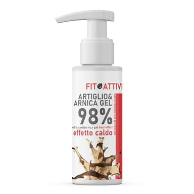 Artiglio del Diavolo Forte Pomata Effetto Caldo, Artiglio del Diavolo Extra Forte Gel con Arnica 98% Ideale per Muscoli e Articolazioni, 100% Made in Italy, 100 ml - FITOATTIVI