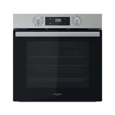 WHIRLPOOL OMR58HR0X - Forno da Incasso Elettrico Ventilato 71L, 8 Programmi, Grill Turbo per Pizza e Grandi Pasti, Funzione Autopulente SmartClean, Classe A+, Elettrodomestici Cucina 59,5Lx59,5Hx55,1P