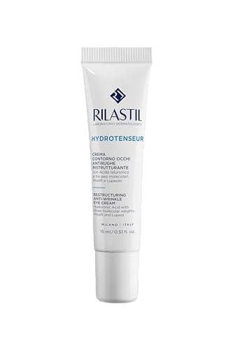 Rilastil Hydrotenseur Crema Contorno Occhi Antirughe Idratante e Nutriente, Tripla Azione Anti Age, Anti Borse, Anti Occhiaie, Ristrutturante 15 ml
