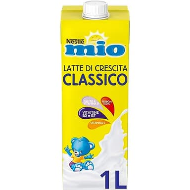 NESTLÉ MIO Latte di Crescita Classico Liquido, 8 Brick da 1L (8L)