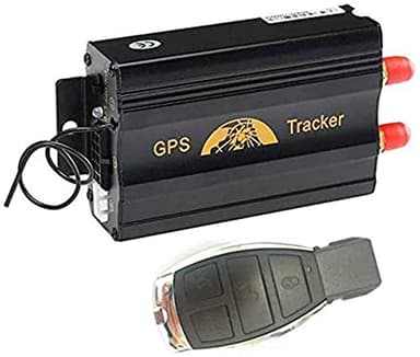Localizzatore GPS Tracker TK103B con Controllo Remoto per Veicoli - Blocco Motore, Allarme Antifurto e Batteria di Backup - Precisione 5m, Protezione Porte e Accensione