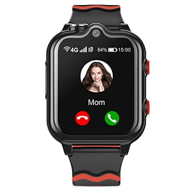 Smartwatch Bambini GPS 4G Telefono Orologio con WiFi Videochiamata SOS 2 Telecamere Impermeabile Modalità SMS Classe Rifiuta Chiamata Sconosciuta Musica Lettore Video Regalo per Ragazzi Ragazze