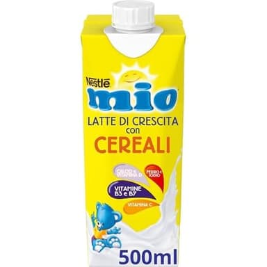 NESTLÉ MIO Latte di Crescita con Cereali Liquido, Brick 500ml