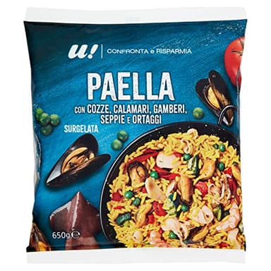 U! Confronta & Risparmia Paella con Cozze, 650g (Surgelato)
